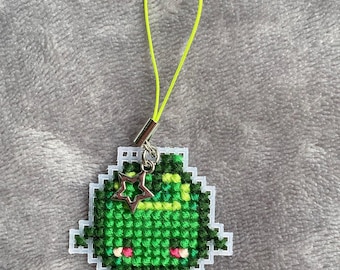 Breloque Stardew Valley Junimo au point de croix