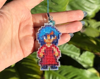 Porte-clés point de croix Stardew Valley Bachelor/Bachelorette