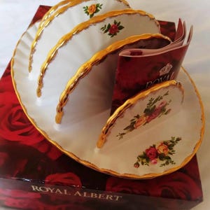 Royal Albert Old Country Roses Toast Rack bone china Porcelain ceramics replacements Breakfast, tea ware