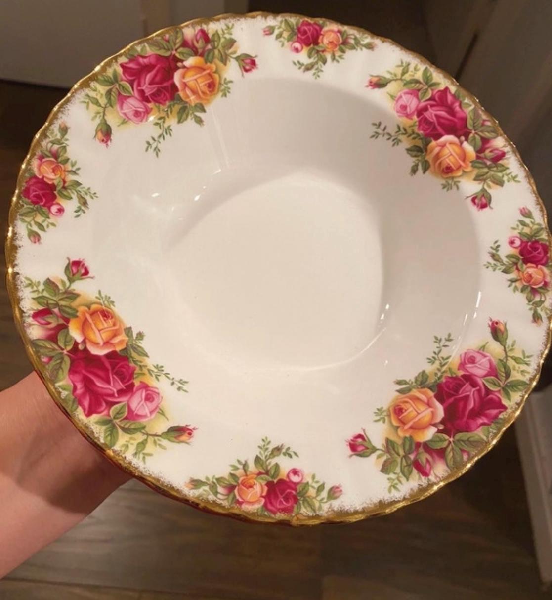 Buy Royal Albert Old Country Roses Rimmed Bowls-soup Dishes, Pasta