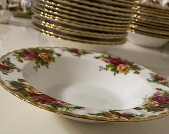 Royal Albert Old Country Roses 8 inches/ 20 cm Soup /Pasta Bowl price for each dish
