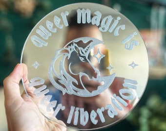Sparkly Queer Magic Mirror