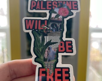 Palestine Will be Free Sticker