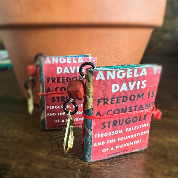 Anti-racist Booklet Earrings