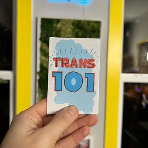 Illustrated Zine on Trans 101