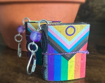 LGBTQ Flags Booklet Earrings