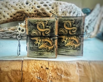 Dungeons and Dragons (D&D) Booklet Earrings