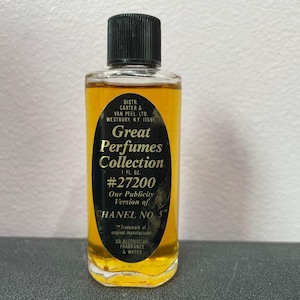 Great Perfumes Collection 27200 Publicity of Chanel No 5 Cologne Perfume 1 oz