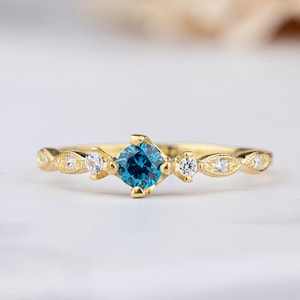 Dainty Birthstone Ring, Personalized Gift, Handmade Jewelry, Mothers Family Ring, Unique Jewel, Gift For Her, Custom Sterling Silver Ring