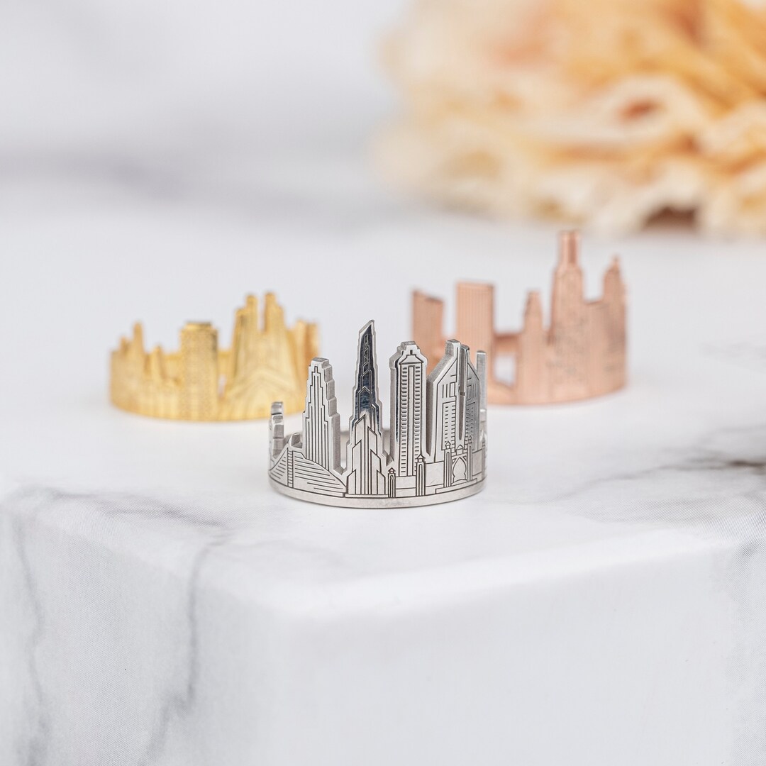 Custom City Ring, Travel Ring, Personalized Ring, Handmade Jewelry ...
