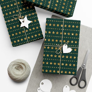 Gold Star | Gift Wrap