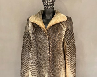 Vintage fur coat, real fur coat, short fur coat, new fur coat, handmade fur coat, fur coat for women, genuine fur jacket, natural fur,Medium