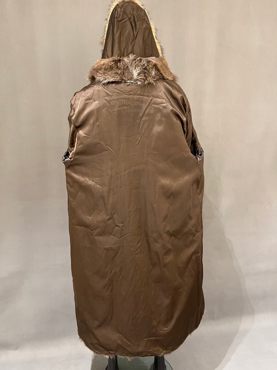 ジャケット・アウター AMERI VINTAGE HOOD FAKE FUR COAT Ameri Mode - Faux Fur Coat - Women's Size - Large - Coeur d