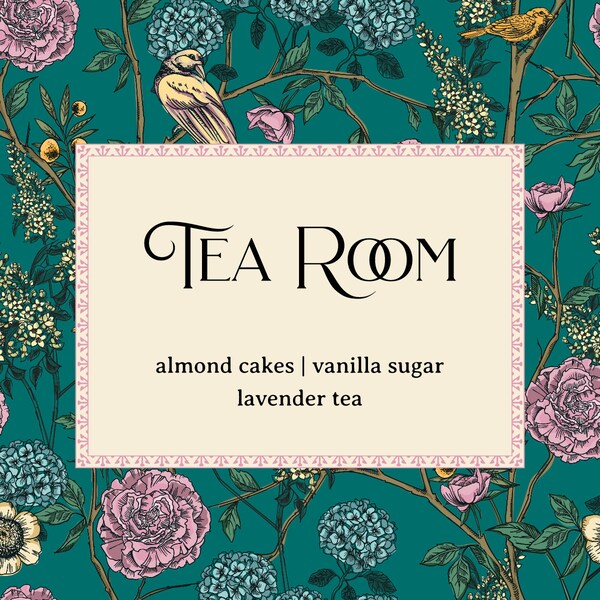 Sweet Cake Highly Scented Wax Melts | Tea Room | Snap Bar | Almond Macarons, Vanilla Icing, Lavender Tea | Gourmand | Compostable Packaging