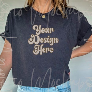 Next Level 6010 Mockups Graphite Black, Next Level T-Shirt Mockup, Next Level 6010, Next Level Unisex Mockup, Oversized Shirt Mockup