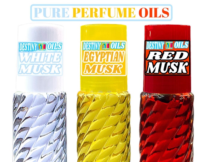 MUSK COMBO Pure Perfume Oils][Unisex Fragrance][Alcohol Free]