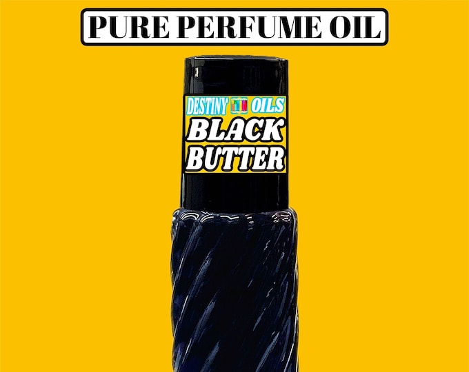 BLACK BUTTER Perfume Oil][Unisex Fragrance][Alcohol Free]