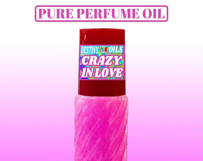 CRAZY IN LOVE Perfume Body Oil][Unisex Fragrance][Alcohol Free]