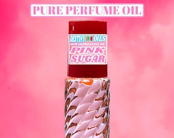 PINK SUGAR Perfume Body Oil][Unisex Fragrance][Alcohol Free]