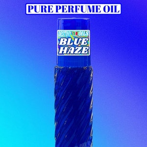 BLUE HAZE Perfume Oil][Unisex Fragrance][Alcohol Free]