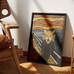 Le chat ronronnant Posters de tarot de Zazzle.be Liste d'envies Vous avez des idées ? Décoration d'intérieur du tarot | Art mural tarot affiche imprimable carte de tarot