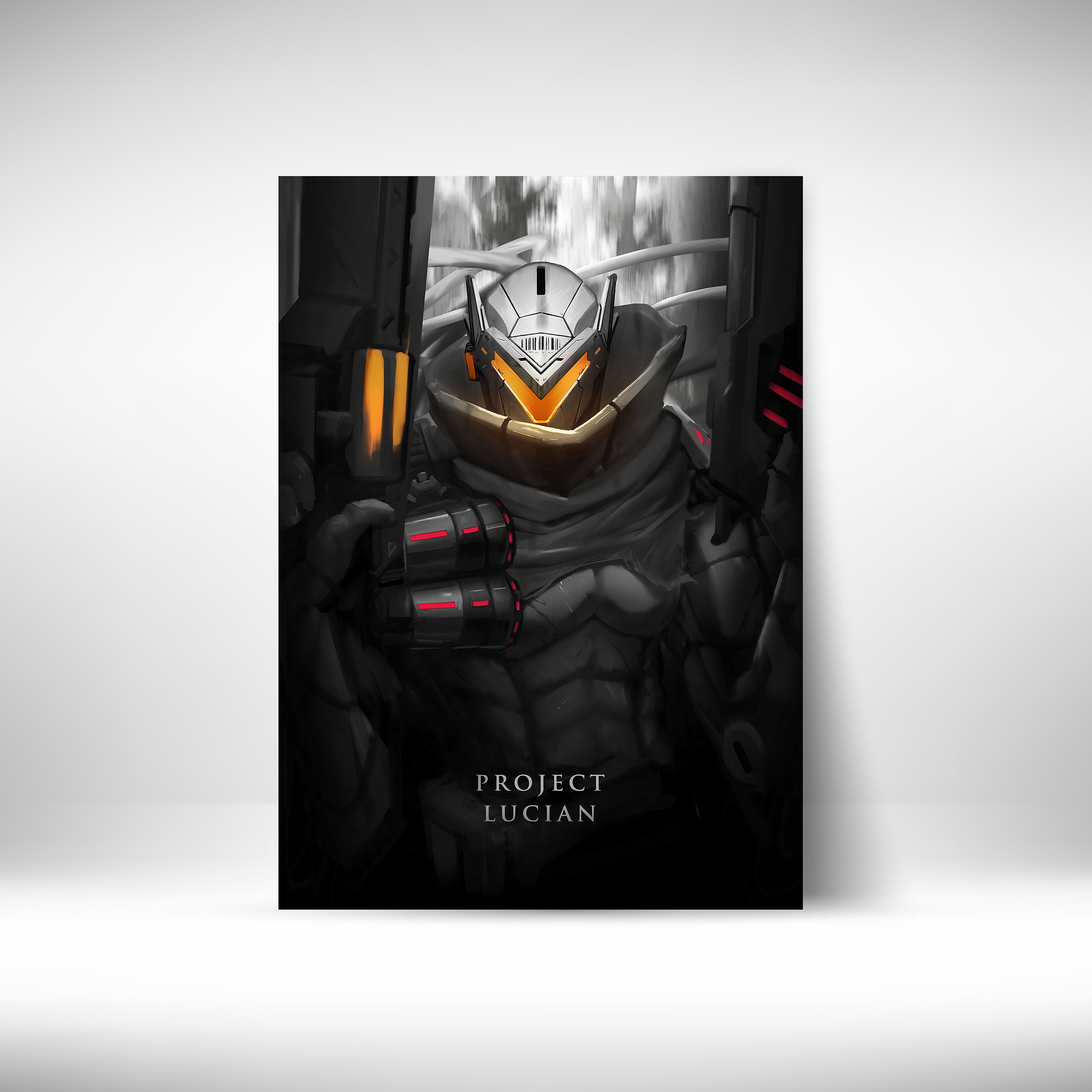 PROJECT Lucian League of Legends Poster: Gamer Room Decor - Etsy Finland, image size:3000x3000