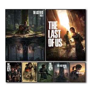 Póster de The Last Of Us 2, póster de The Last Of Us 2, póster de aventura, póster de juegos, decoración de habitación, regalo para jugadores, idea de regalo única