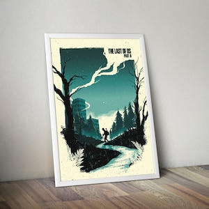 Hxinyi The Last of US 2 Joel Death Poster Decorative Painting