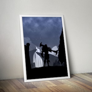 Draven League of Legends  League of Legends Poster  LoL Poster Gaming Poster Gamer Room Decor Home Decor Wall Art