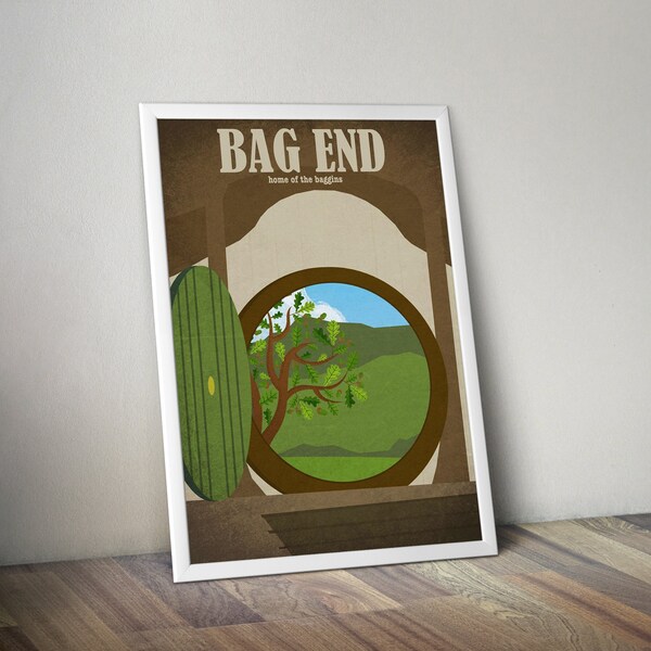 Map of Bag End Etsy
