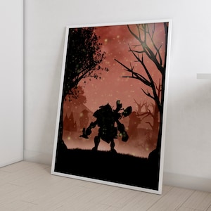 Clockwerk Dota 2 DOTA 2 Poster Rattletrap DOTA Poster Gaming Poster Gamer Room Decor Home Decor Wall Art