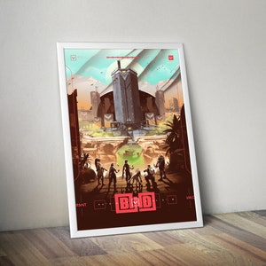 Bind Valorant Bind Valorant Map Valorant Poster Valorant Map Poster Gaming Poster Gamer Zimmer Dekor Gamer Geschenk Twitch Decor Home Decor