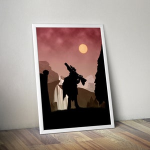 Graves League of Legends  League of Legends Poster  LoL Poster Gaming Poster Gamer Room Decor Home Decor Wall Art