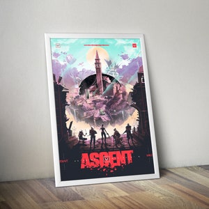 Ascent Valorant Ascent Valorant Map Valorant Poster Valorant Map Poster Gaming Poster Gamer Zimmer Dekor Gamer Geschenk Twitch Decor Home Decor