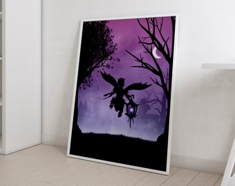 Dark Willow Dota 2 DOTA 2 Poster Mireska Sunbreeze DOTA Poster Gaming Poster Gamer Room Decor Home Decor Wall Art
