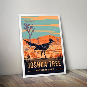 Joshua Tree Nationalpark Poster Nationalpark Drucke Nationalpark Geschenk Wanderwandkunst