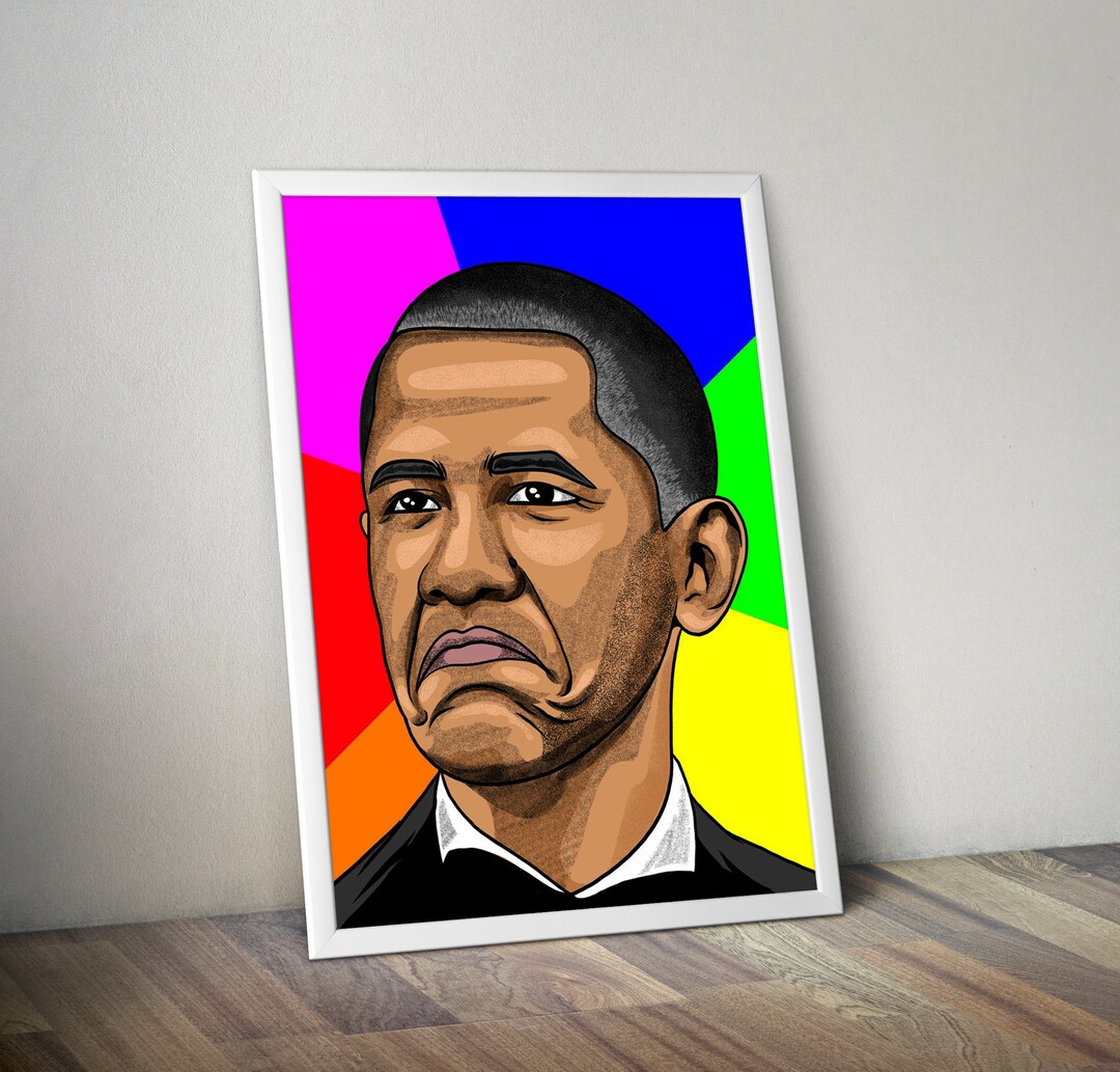 Obama Meme Funny Meme Poster Funny Memes Funny Present Meme Poster
