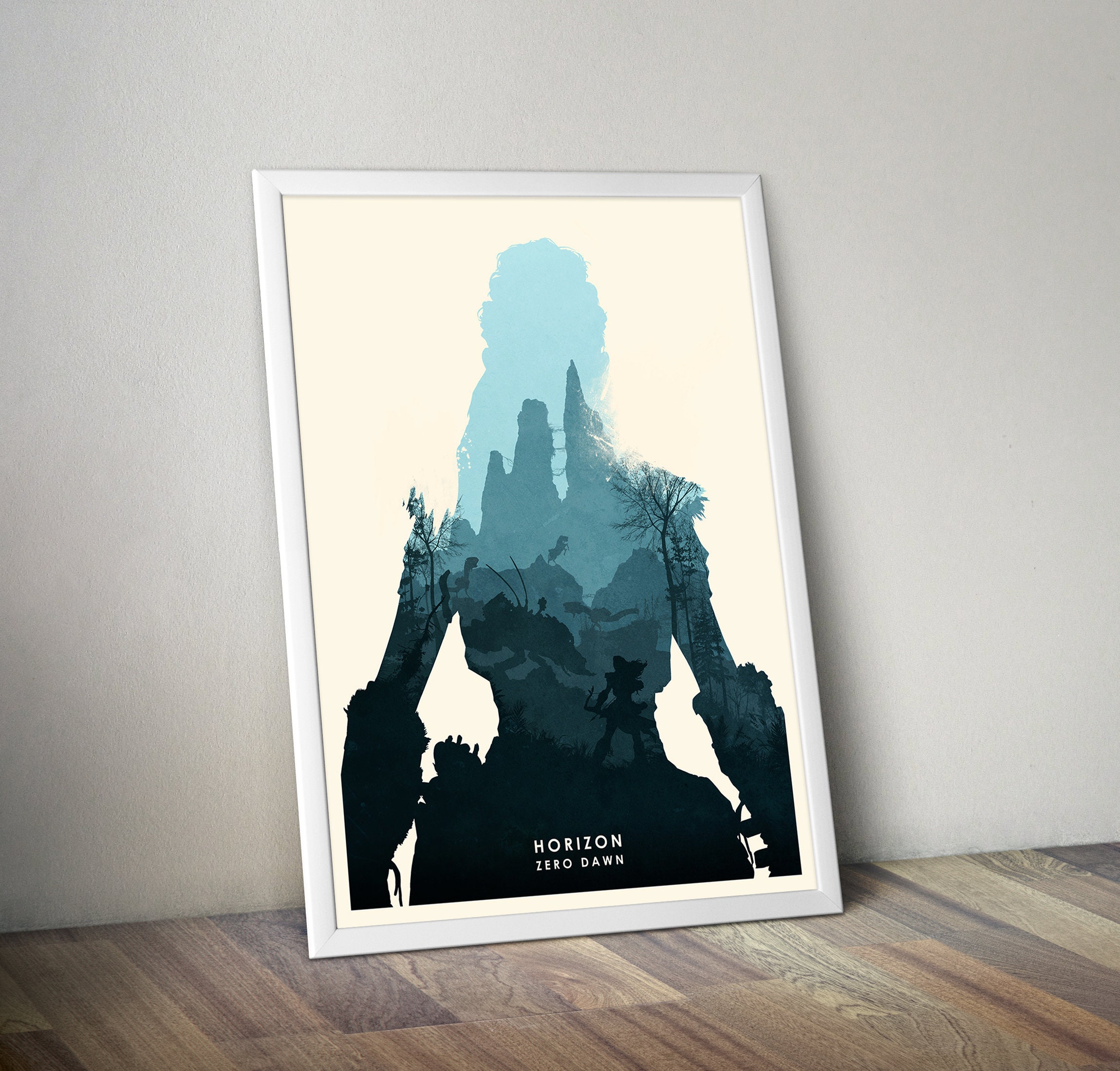 Horizon Zero Dawn - Complete Edition Poster Emoldurado, Quadro em