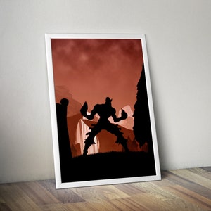 Brand League of Legends  League of Legends Poster  LoL Poster Gaming Poster Gamer Room Decor Home Decor Wall Art