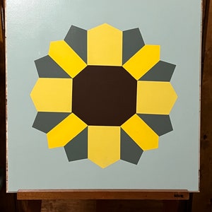 Barn Quilt “Sonnenblume”