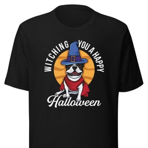 Boston Terrier Shirt Halloween Sweashirt For Trick or Treat Halloween Shirt For Boston Terrier Lover Boston Terrier Shirt For Dog Owner