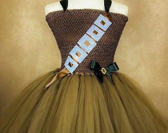 chewbacca skater dress I Am Furry Chewbacca Chewie Skater Dress - Brown