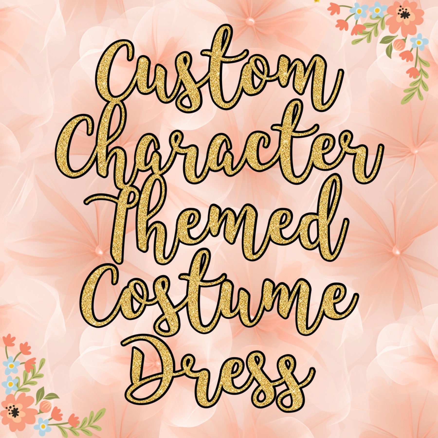 strapless open back dress A Leading Role x Disney Princess Belle Premium Washable Dress Up