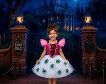 Sally Slater Haunted Mansion Tightrope Walker Halloween Costume Party Pageant Dance Recital Birthday Dress