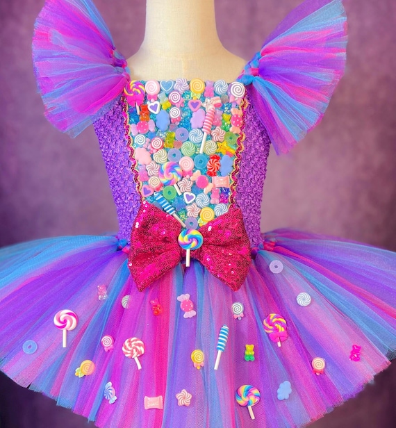 purple candy dress Candy Rocket Purple Glitter High Low Dress