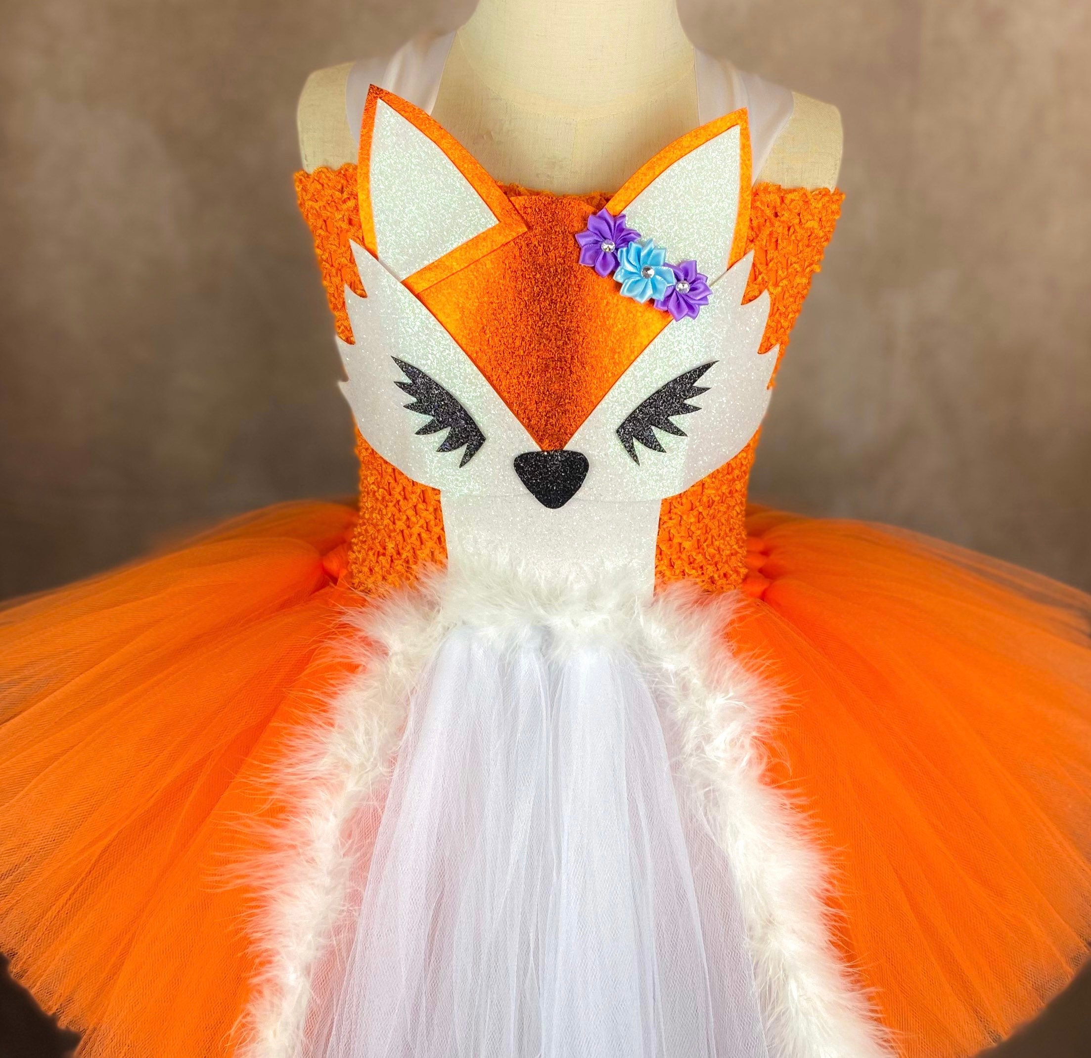 Fox Animal Woodland Creature Halloween Costume Pageant Party Dance Recital Dress Etsy Canada
