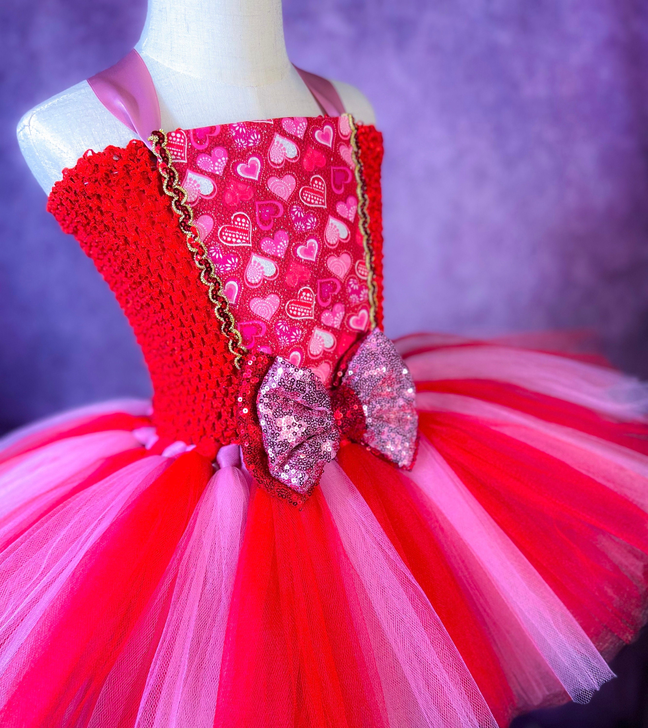 valentines dance dresses Vivid Valentine Red Ballroom Dress Available sizes Heart of Love Valentine Party