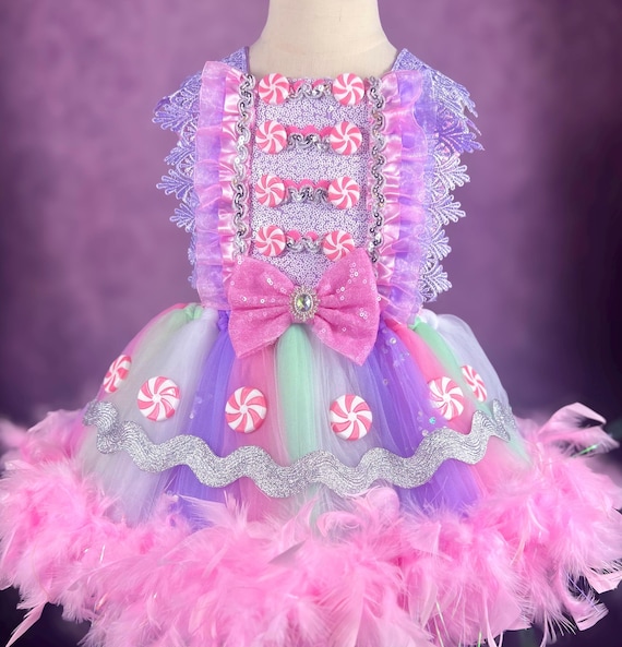 nutcracker purple dress Pastel Nutcracker Tutu Dress: Christmas Holiday Costume