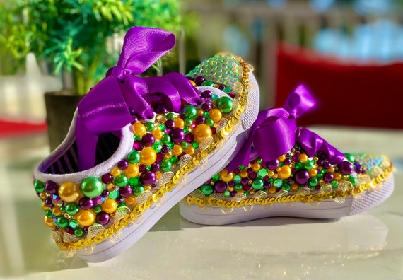 Mardi gras jordans deals
