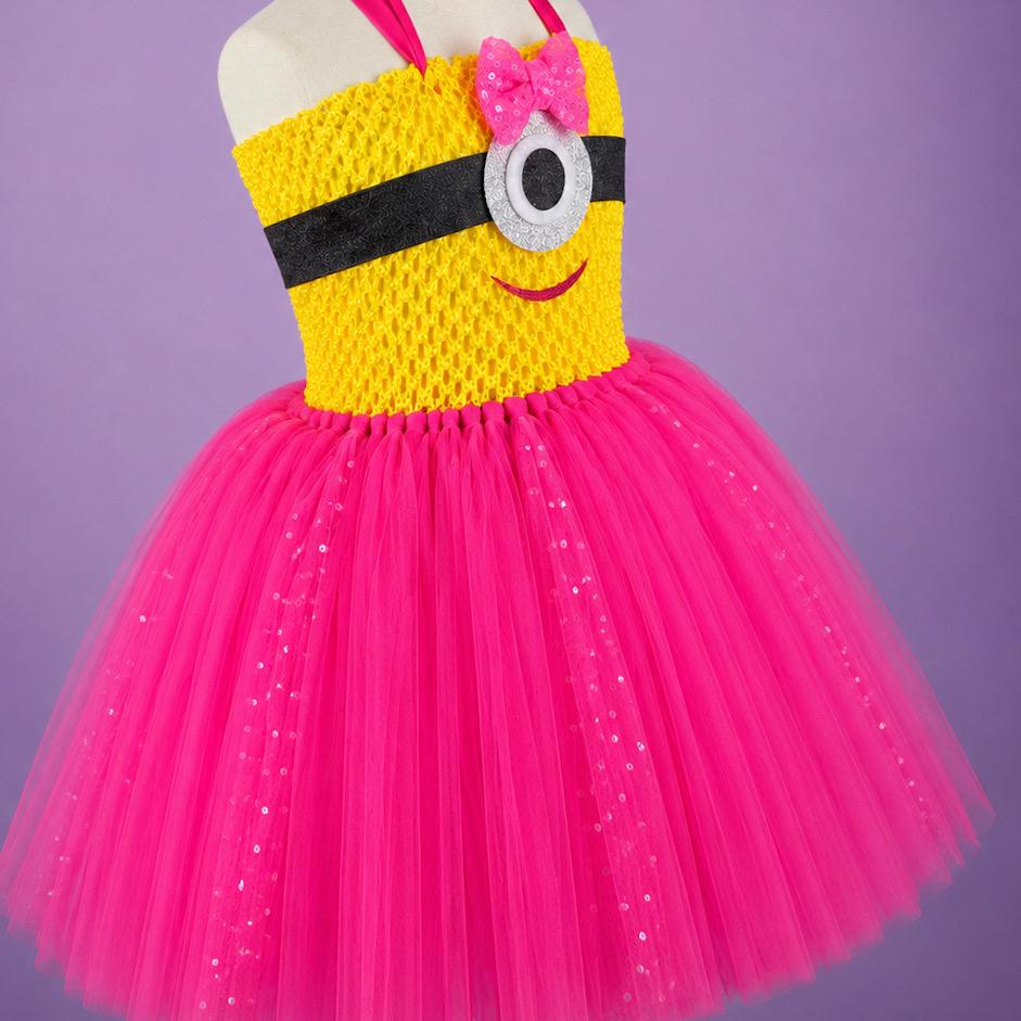 Adult Pink Minion Halloween Costume Dress - Etsy